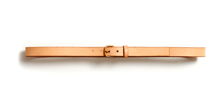 Leather belt: TRINE (natural)