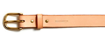 Leather belt: ALEXANDER (natural)