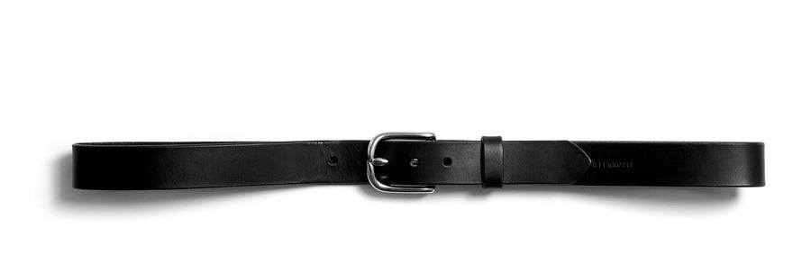 Leather belt: ALEXANDER (black)