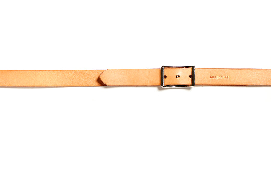 Leather belt: LAURITS (natural)