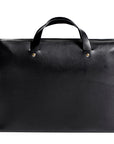 Leather briefcase: AMBASSADOR (black)