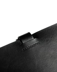 Leather computer sleeve: SIXTEN (black)
