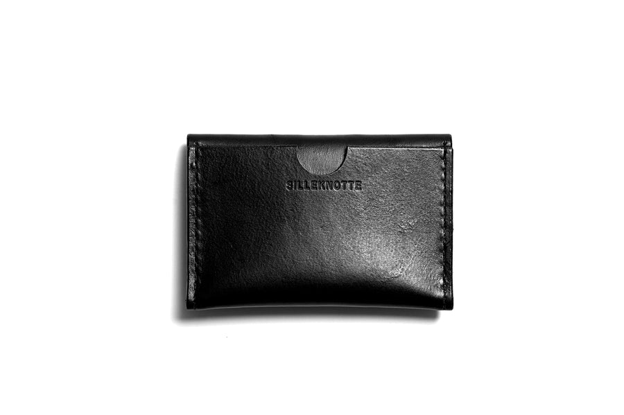 Leather wallet: GRANT (black)