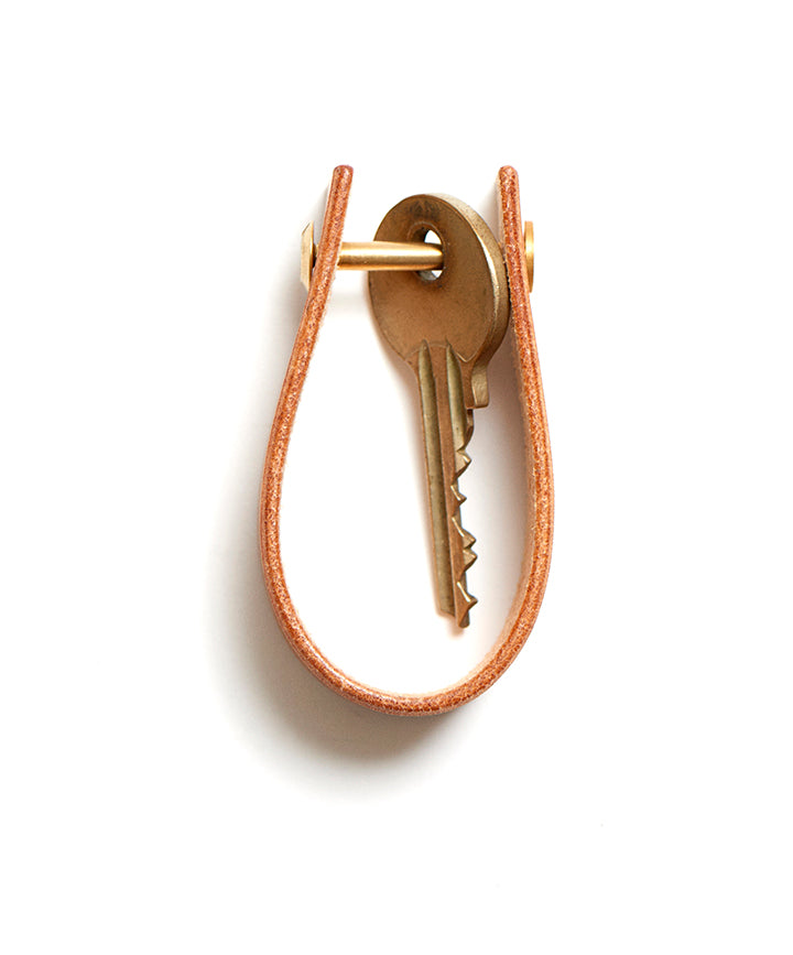 Leather keyholder: AXEL (natural)